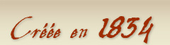 Cr&eacute;&eacute;r en 1834